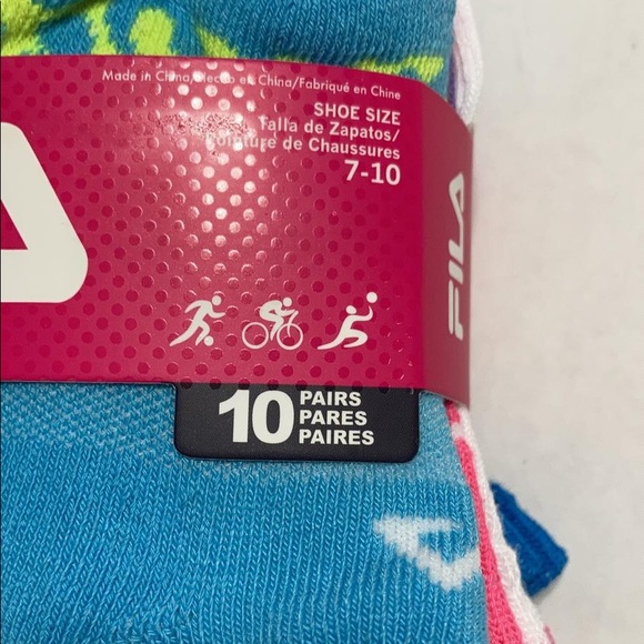NWT FILA girls socks 10 pairs with a bonus - Picture 5 of 11
